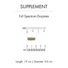 Dr. Mercola, Full Spectrum Enzymes Dietary Supplement, 30 Servings (90