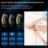 Elbow Support for Men and Women, 1 Piece, Compression Elbow