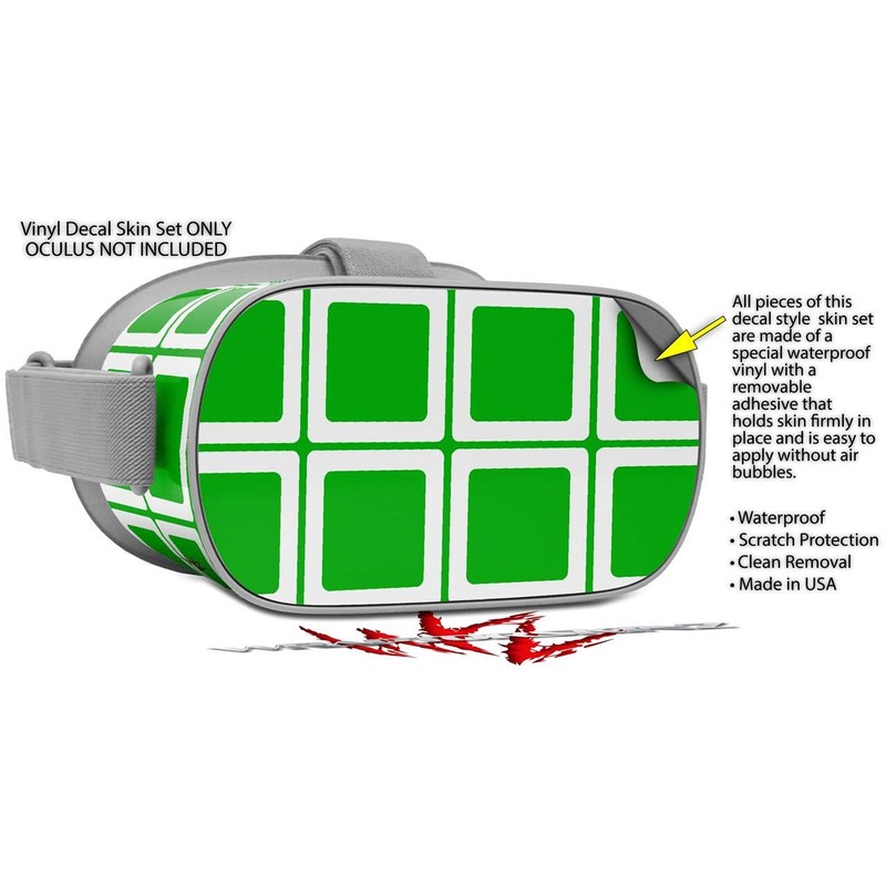 Decal Style Skin Wrap Compatible with Oculus Go Headset -