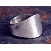 NicoWerk SRI323 Women's Silver Ring 925 Sterling Silver Subtle Oval
