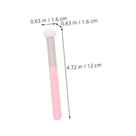 Ipetboom 6pcs Mushroom Head Concealer Sponge Brush Portable Makeup Applicators for Under Eye and Foundation Wet Dry Use Easy Application and Blending present for Makeup Lovers