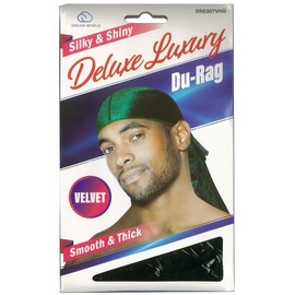 Dream World Silky Velvet Durag Hunter Green