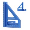 3D Multi Angle Measuring Ruler 45 90 Degree Aluminum Alloy