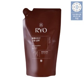 ryo [Lowest Price Challenge] Ryeo Heukwoon Volume & Root Strengthening Shampoo 400ml Refill Pack, 1 Piece / [최저가도전] 려 흑운 볼륨&모근강화 샴푸 400ml 리필팩, 1개