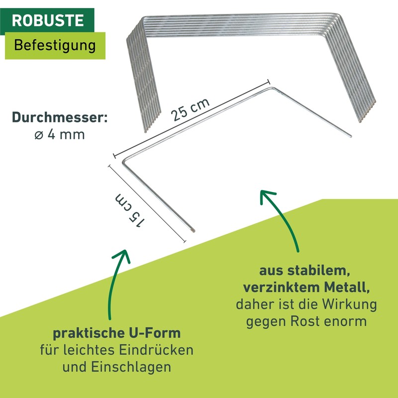 Windhager Metal Pegs, galvanised