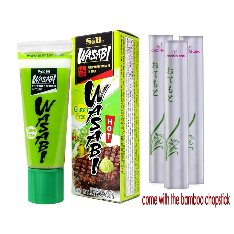 Wasabi Asian Grocery Condiment 3.17 Ounce Convenient Pack of 1