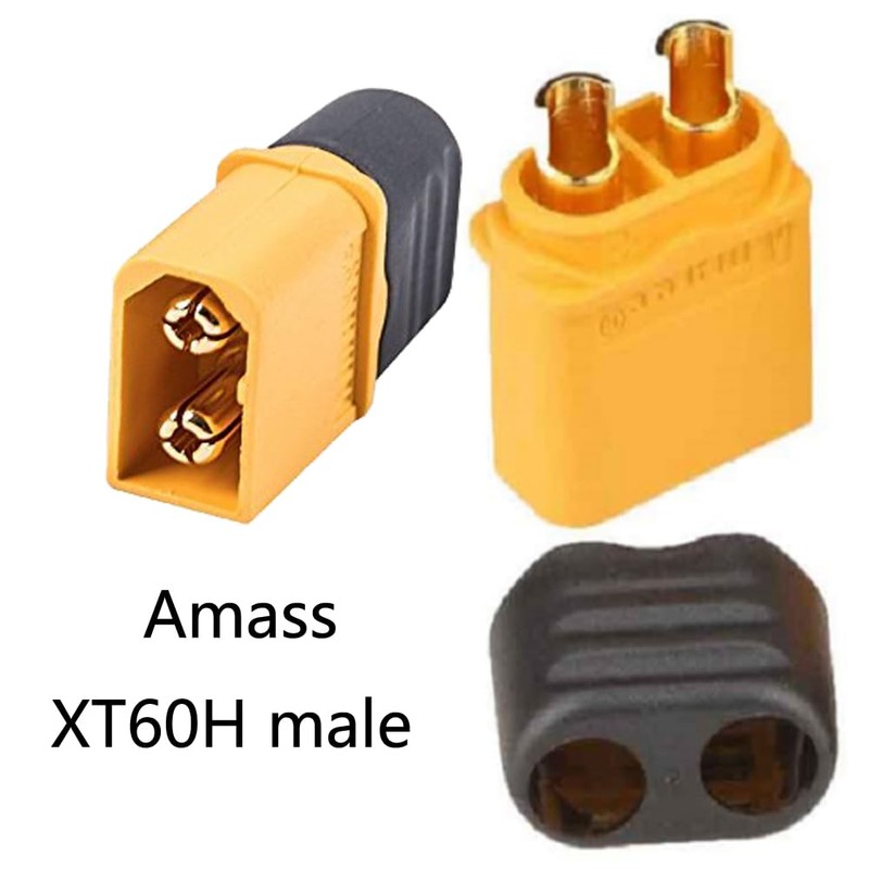 5 Pairs Amass XT60 XT60H Male Female Plug Adapter Plug