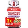Chewable Vegan Multivitamin 180 Gummies - Non Sugar Coated, Gluten