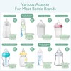 Momcozy Portable Bottle Warmer for Travel, Double Leak-Proof Travel Bottle