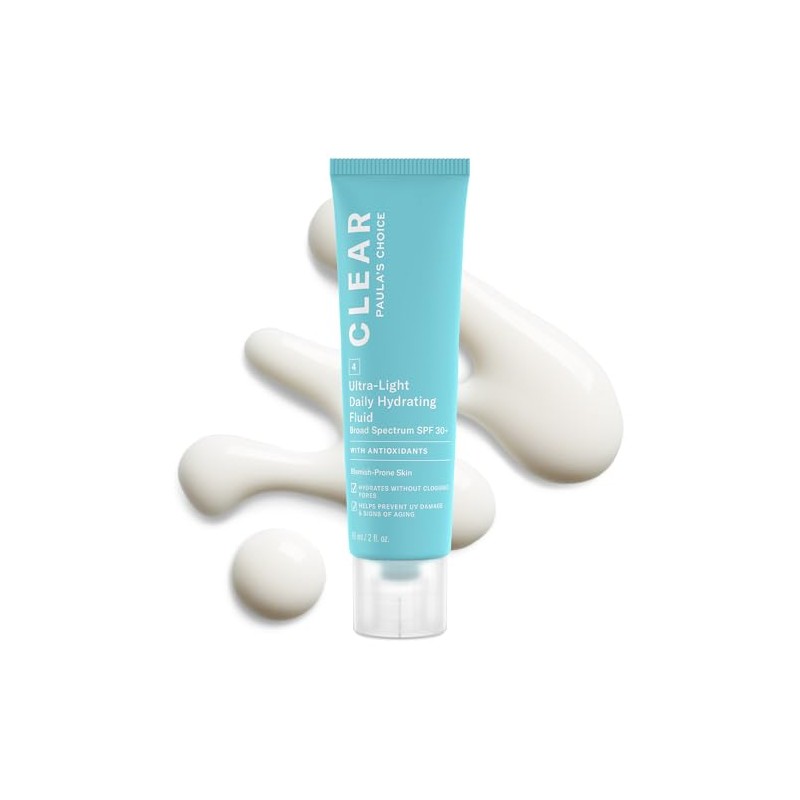 Paula Choice Clear Ultra Light Daily Fluid Spf Anti Aging