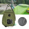 Green 20L Solar Heating Shower Bag Foldable PVC Folding Camping