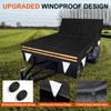 6 x 10 Windproof Utility Trailer Cover, 600D Waterproof Heavy