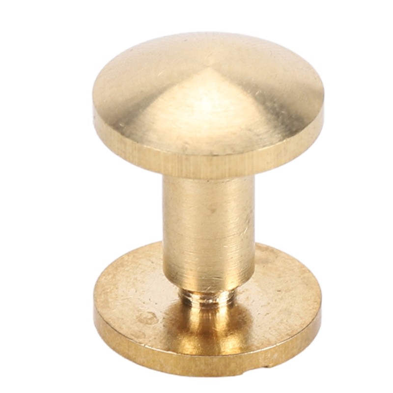 50 Set Leather Fasteners Kit Rivets for Binding Belt Strap