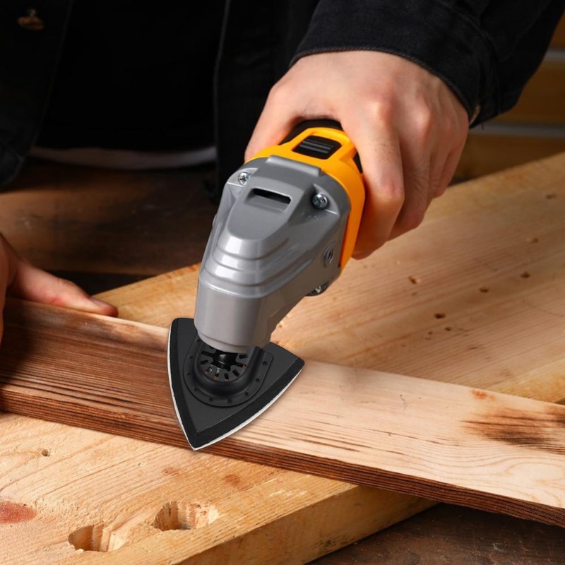 104pcs Multi-Tool Sanding Pad Kit, 2Pcs Triangle Sanding Pads and