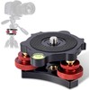 Tripod Leveling Base, Camera Leveler Bubble Level 3 Axis Tri