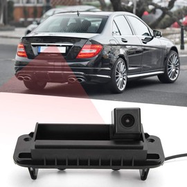 Trunk Parking Camera,Car Rear View Camera Reverse Monitoring Fit for W204 W212 C200 C-Class E-Class