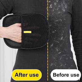 Generisch Pack of 2 Pet Hair Remover Gloves, Fur Magnetic Glove, Hair Removal Glove for Pets, Pet Hair Remover Glove for Dogs and Cats