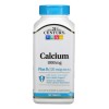 Calcio con vitamina D3, 20 mcg, 1000 mg, 90 comprimidos, sin sabor, sin sabor