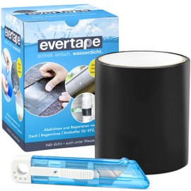 EVERFIX Evertape Waterproof Repair Kit for Sealing and Repairing, Also for Use on Wet Surfaces and Underwater, 10 cm x 150 cm