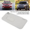 2009-2013 Left Driver Side Sun Visor Gray Interior Sunshade Visor