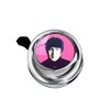 Liix Colour Bell John Chrome Bell with Singer Band Design
