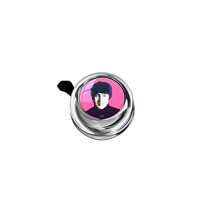 Liix Colour Bell John Chrome Bell with Singer Band Design