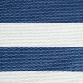 DII Foldable Fabric Storage Container for Nurseries, Offices, Closets, Home Décor, Cube Organizer & Everyday Use, 11 x 11 x 11, Nautical Blue Stripe