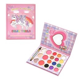 MockTota Girls' Make-Up Set, Non-Toxic and Washable Children's Make-Up Set, Girls, Carnival Make-Up Set, DIY Princess Kids Makeup Set for Girls, Children's Make-Up Palette