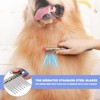 Myselect Dematting Comb for Doodles & Poodles, Dual-Sided Comb Tool