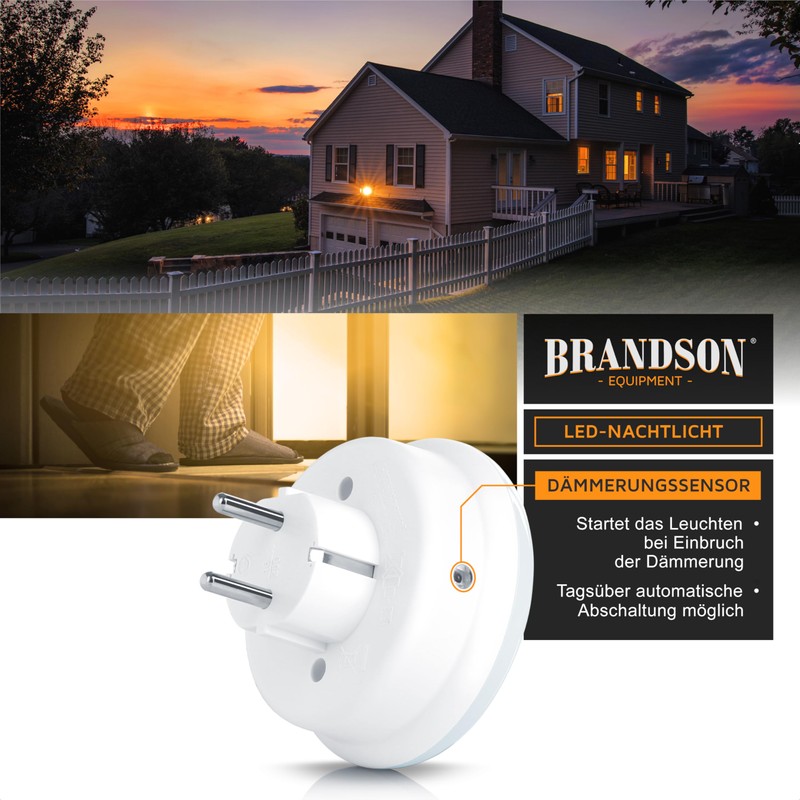 Brandson - Night light for the socket - LED night