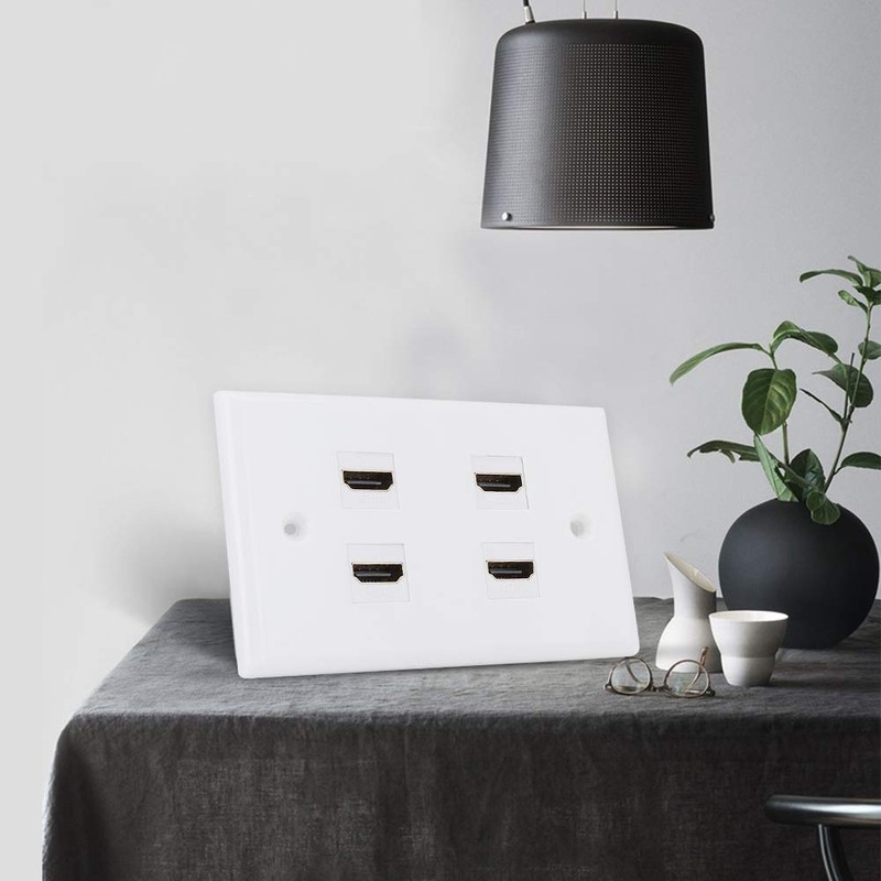 Safe Lightweight Hdmi Wall Panel, Hdmi Panel Mount, Flexible for