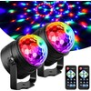 YAZEKY Disco Light Children's Disco Ball Music Controlled (Multicoloured, Pack