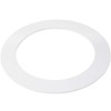 25 Pack Gloss White Goof Trim Ring for 8" Inch