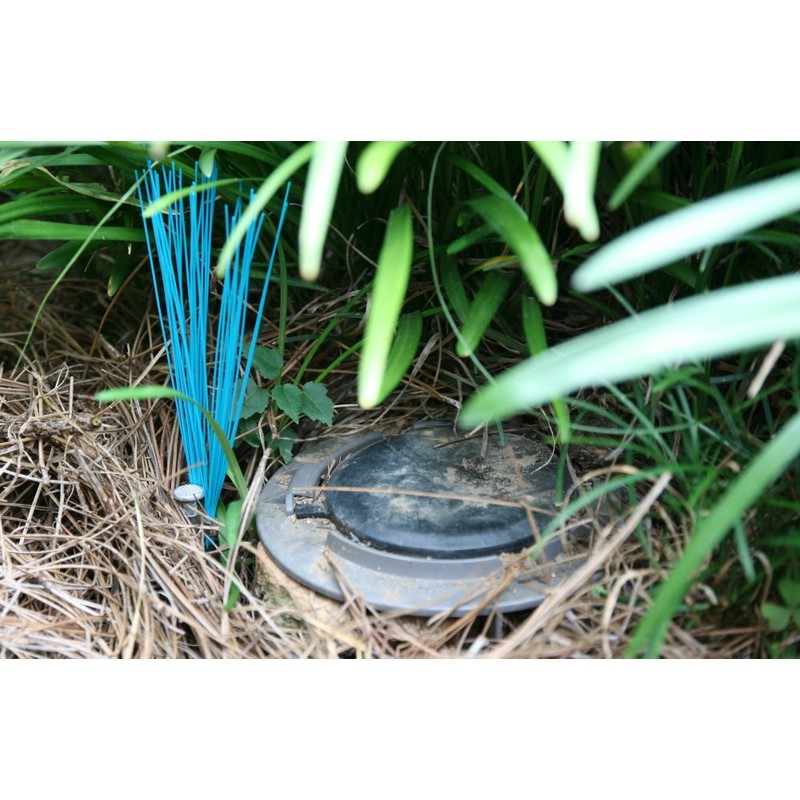 Trail Chasers Ground Markers Blue 6" Marking Whiskers with Lightweight,
