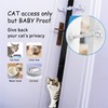 Neobay Child Proof Door Lock with Adjustable Door Strap and