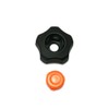 High Logic U-770 Bolt Swivel Handle, Pentagon, 0.5 inches (12 mm)