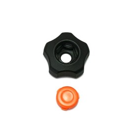 High Logic U-770 Bolt Swivel Handle, Pentagon, 0.5 inches (12 mm)