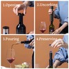PEIPU Electric Wine Bottle Opener, 4 Pack Battery Operated, Easy