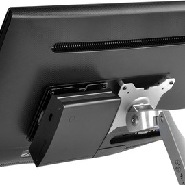 Brateck Vesa Compatible Nuc Mounting Bracket, Black