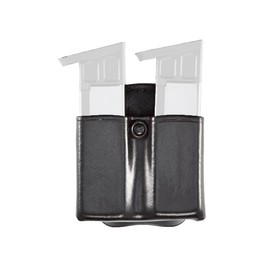Aker Leather 523 D.M.S. (Dual Mounting Series) Twin, Black, Fits Most Standard Glock 20, 21, 29, 30, Hecker & Koch USP, Smith & Wesson M&P and Springfield XD Double Stack .45 Magazines