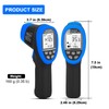 HOLDPEAK HP-985C Digital Laser Infrared Thermometer Gun -58℉~1472℉ (-50℃ ~