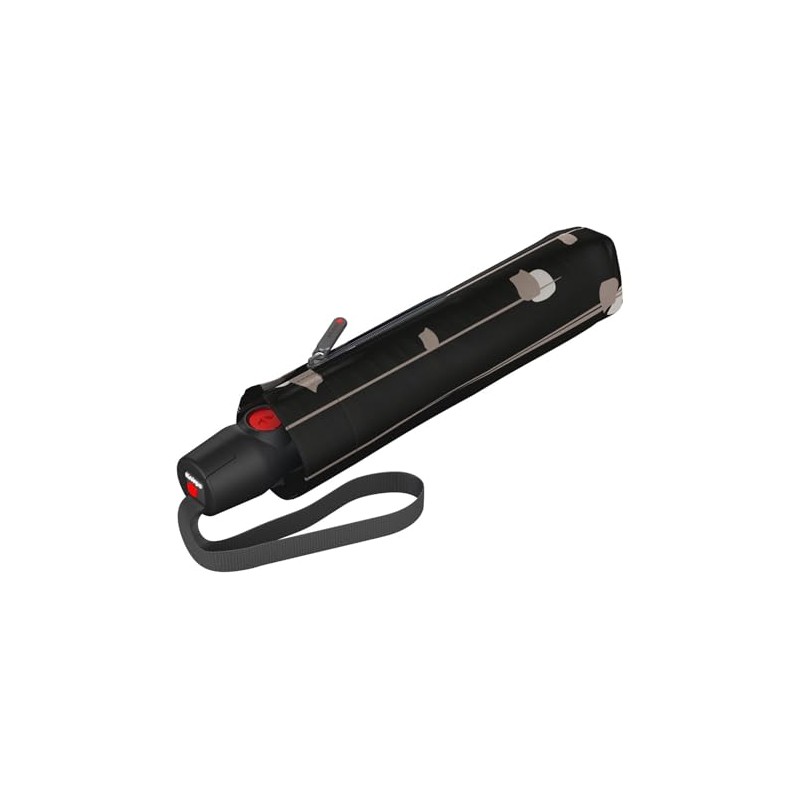 Knirps T.200 Medium Duomatic Pencil Black, Black