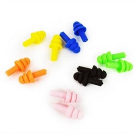 Noise blocking earplugs, snoring earplugs Noise-canceling earplugs black 17ea