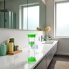 2 Minute Plastic Sand Timer Hourglass Sand Clock with Suction