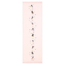 Kontex Imabari Towel, Face Towel, Tenugui, Nunogoyomi, Hagoromo Gauze, Buhi, Pink, Approx. 13.0 x 37.4 inches (33 x 95 cm)