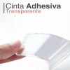J.H. Company 2 Pcs Cinta Gel Doble Cara Reutilizable Transparente