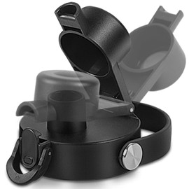 ABOTOCUP One-touch Spout Lid for Water Bottle Insulated Wide Mouth, Flex Spout Lid Compatibility Most Sports Water Bottle 12 16 18 20 32 40 64 oz, Spout Lids for Simple Modern Ascent Water Bottle