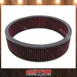 Cobra-Tek Fits Cotton 16" X 4" Universal Round Reusable Washable Air Cleaner