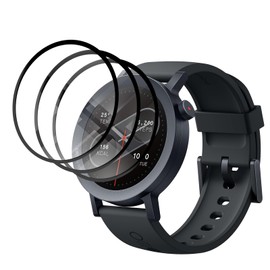 KUSINHOKA [3 Pack] Screen Protector for CMF by Nothing Watch Pro 2，3D Curved Full Coverage PET Anti Scratch,High Transparency,Anti fingerprint,Bubble Free Flexible Protector,Black