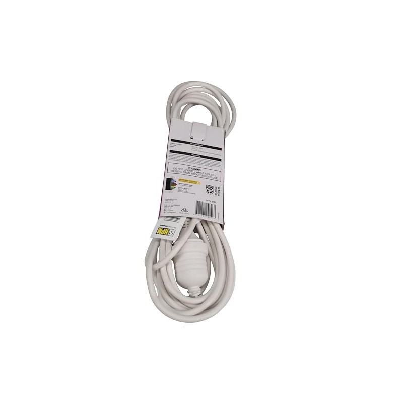 HPM Household Duty Extension Lead White 7m